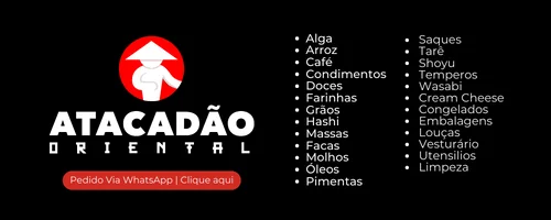 Atacadão Oriental - peça via WhatsApp